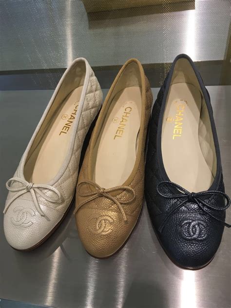 chanel ballet shoes price|Chanel quilted ballet flats.